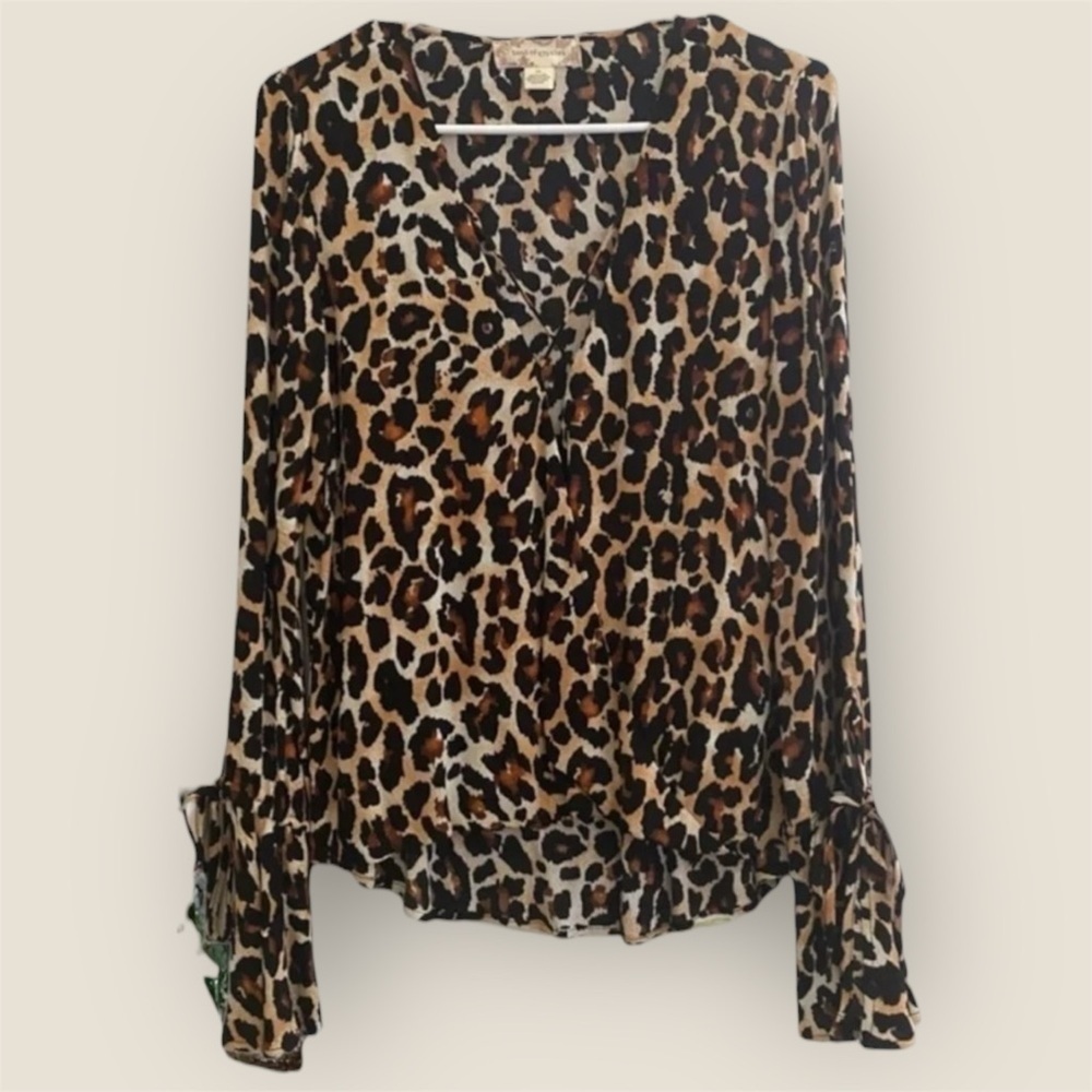 Cute animal print blouse
